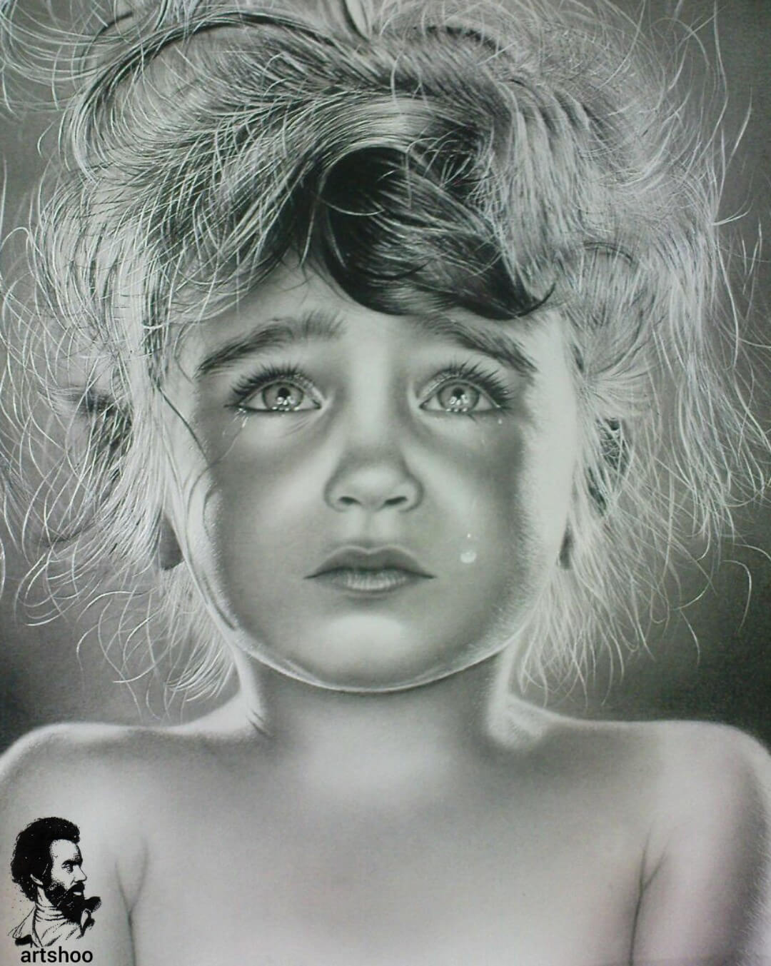 آموزش نقاشی سیاه قلم